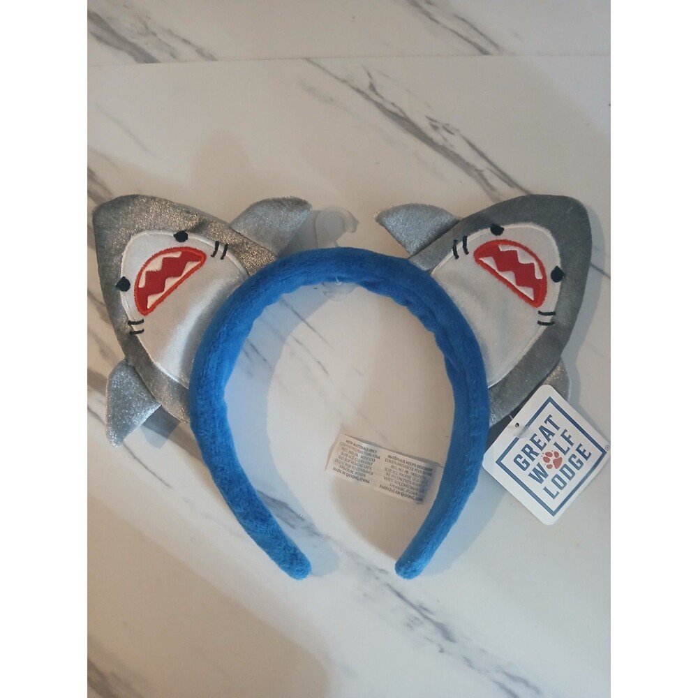 Great Wolf Lodge Shark Attack Wolf Ear Headband Souvenir